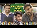 Job interview Gone Wrong Feat Ajay Devgn X Amit Bhadana ||| AK Entertainment