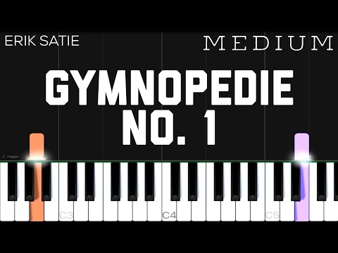 Erik Satie - Gymnopédie No. 1 | MEDIUM Piano Tutorial
