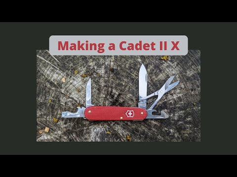 Cadet II X: How to Add Scissors to a Victorinox Cadet