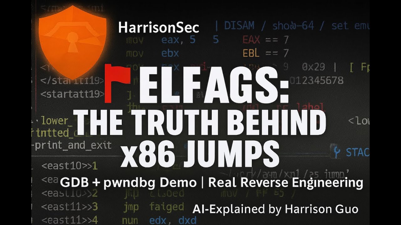 x86 Conditional Jumps and EFLAGS: GDB Debugging Deep Dive