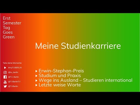 , title : 'Erstsemestertag 2019: Meine Studienkarriere'