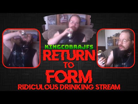 Return to Form - Total Disaster Drinking Stream with Kingcobrajfs