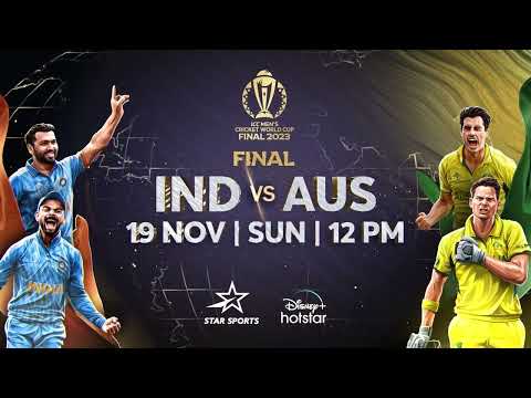 India vs. Australia | ICC Men's Cricket World Cup 2023 Final | Promo