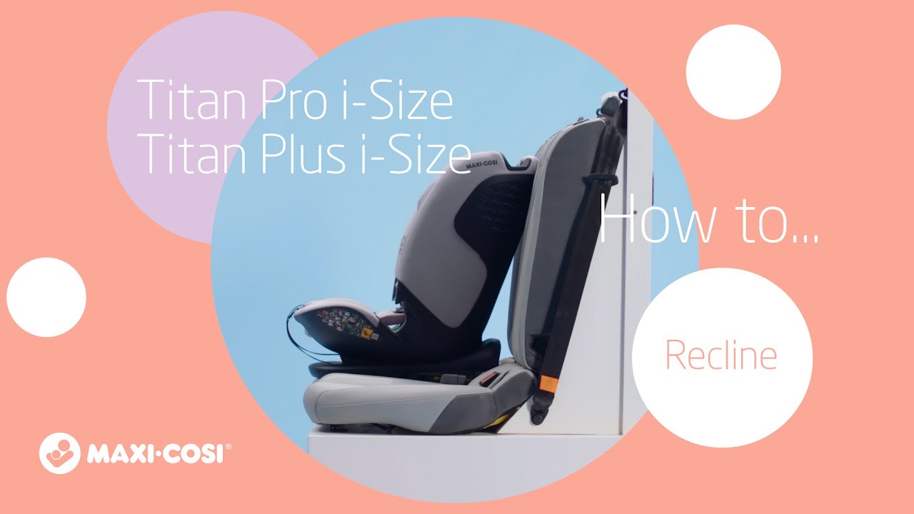 Maxi-Cosi Titan Pro i-Size – für mehrere Altersstufen – Premium