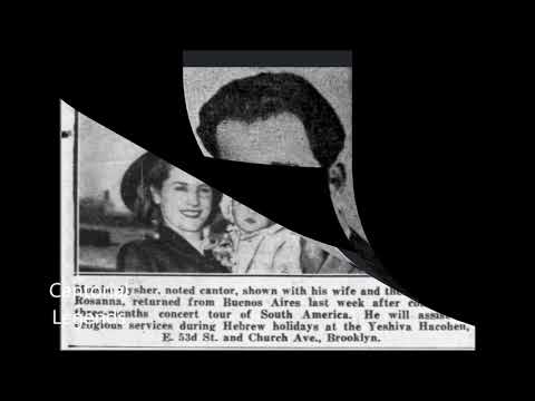 Cantor Moshe Oysher - Di Provenza (Opera Yiddish)