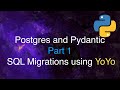 Postgres SQL Migrations using YoYo