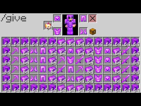 Minecraft, But I Secretly Use /give...