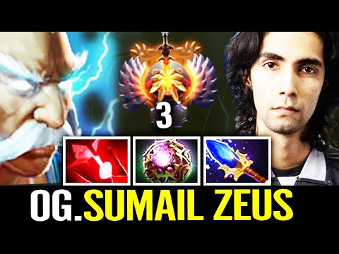 SUMAIL Zeus [FULL GAMEPLAY] - Pro Guide  Dota 2 IMMORTAL GAMEPLAY