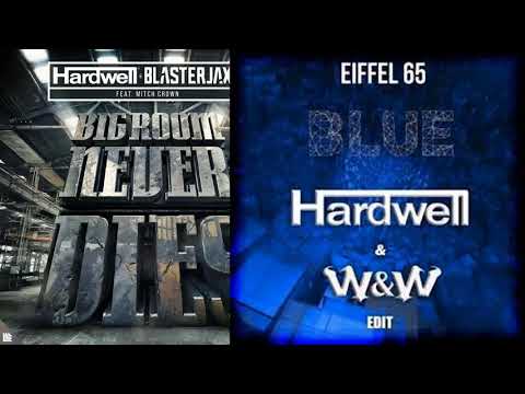 Eiffel 65 vs Hardwell & Blasterjaxx - Blue Room Never Dies (JoeBrooker Mashup)