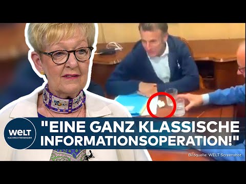 RUSSISCHE FAKE-NEWS: Kokain-Vorwurf! Macron, Merz und ein Taschentuch! Desinformation aus Moskau!