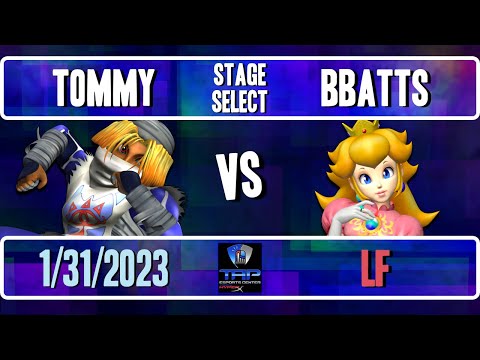 Stage Select 42: Tommy (Sheik) Vs. Bbatts (Peach) - LF