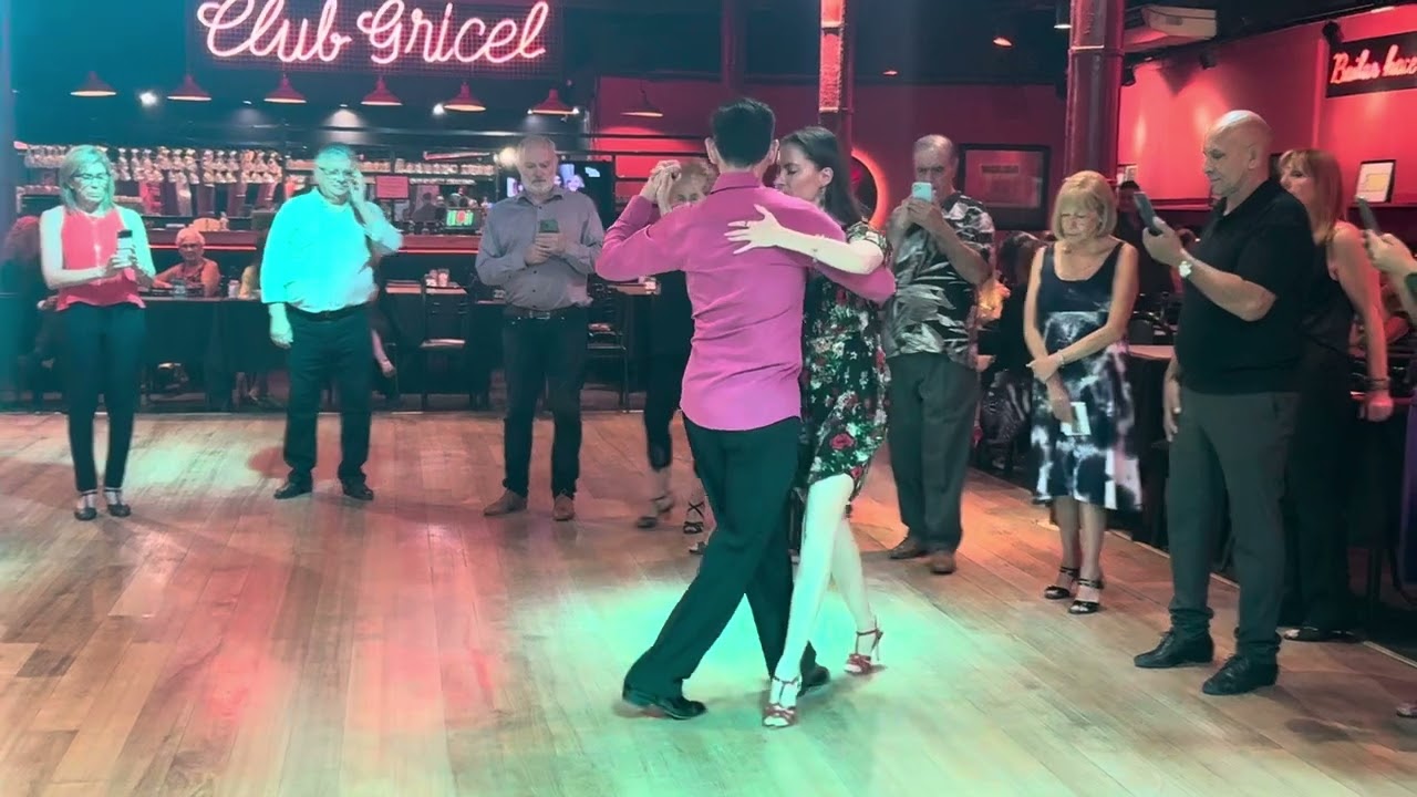 Demian Garcia. Criolla linda. Tango lesson.Buenos Aires. January 3, 2025