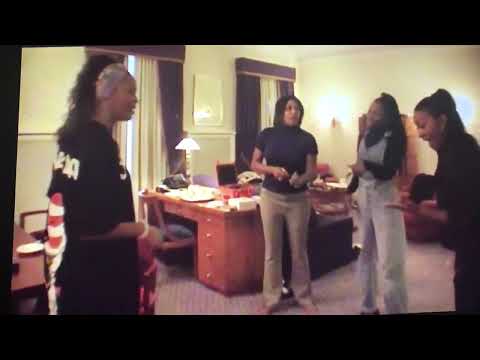 RARE FOOTAGE: Whitney Houston rehearsing in hotel 1999