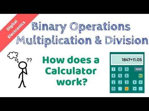 How do Digital system multiply and divide in Binary? | Binary mathematical operations - II | DE.05 Video