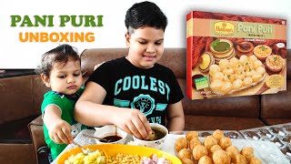 PANIPURI KIT UNBOXING | HALDIRAM'S PANI PURI UNBOXING | Pani puri/Golgappa Kit Review|Pani Poori