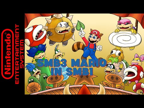 SMB3 Mario in SMB1 – Hack of Super Mario Bros. – NES