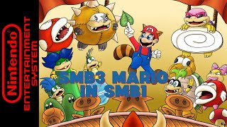 SMB3 Mario in SMB1 – Hack of Super Mario Bros. – NES