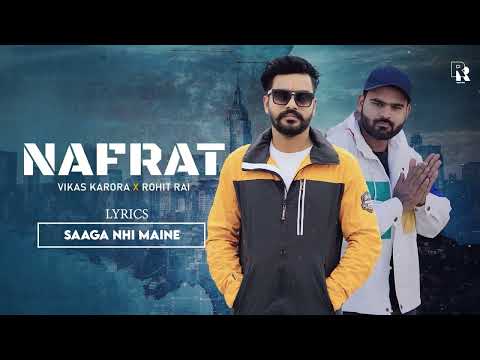 Nafrat (Official Video) | Vikas Karora | Rohit Rai | New Haryanvi Song 2025 #haryanvisong