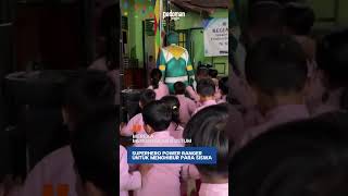 Power Rangers Antar MBG di Prambanan, Sleman