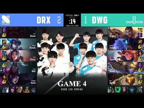 Highlights DRX vs. DWG Game 4 | Playoffs Round 1 | Nuguri solo kill Doran, Damwon come back