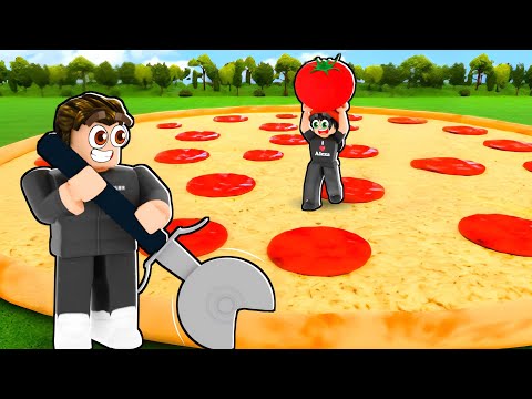 ROBLOX GIANT COOKING WITH ALEXA!