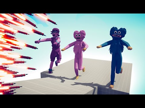 3x POPPY PLAYTIME vs EVERY GOD - TABS | Totally Accurate Battle Simulator