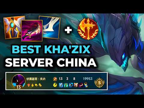 Kha'Zix Wild Rift China - Build Runes Guide Patch 7.0c - Gameplay Kha'Zix Season 20