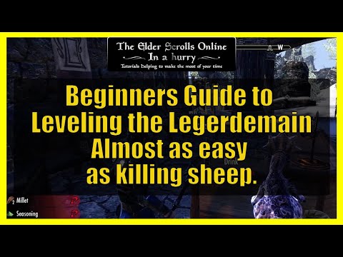 Beginners Guide to Leveling up Legerdemain without killing sheep