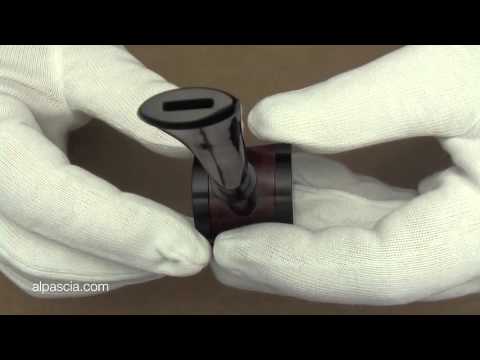 pipa Tsuge Metal Blowfish Black - pipe 307