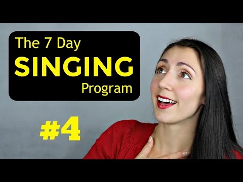 VOCAL STRENGTH: Day 4 - Weekly SINGING EXERCISE Program