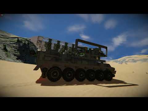 Space Engineers 2K12 KUB with "Carpet" Missiles