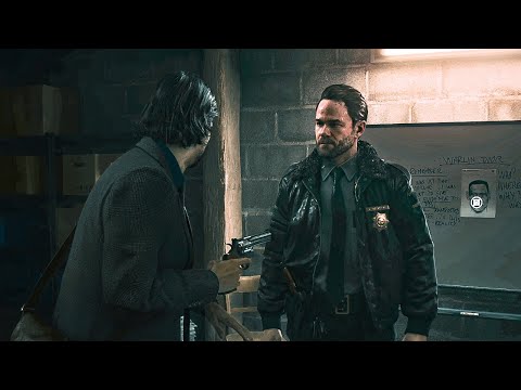 Alan Wake meets Tim Breaker (Jack Joyce Quantum Break) for the first time Scene - Alan Wake 2 PS5