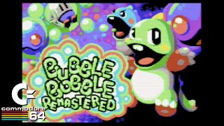 BUBBLE BOBBLE REMASTERED [C64] I Draghetti Sparapalle Tornano su Commodore 64 (2025)