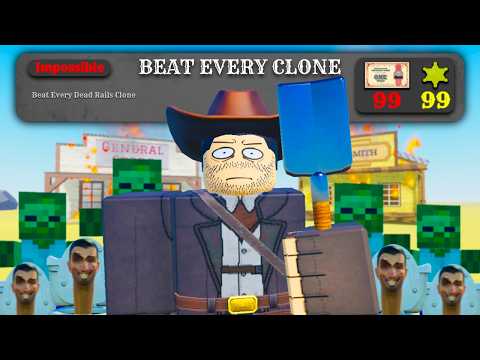 I Beat EVERY DEAD RAILS CLONE on Roblox