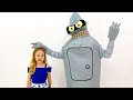Nastya and her toy robot von Like Nastya Nastya and her toy robot von Like Nastya