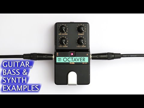 Pearl OC-07 Octaver 1981 - 1985 - Black | Reverb