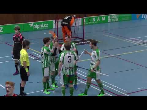 Highlights - 12. kolo: FbŠ Bohemians vs. Florbal Ústí 7:4