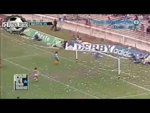 Tercer Gol de Vidal González a Boca (Boca Juniors 1-6 San Martín de Tucumán) Campeonato 1988/89
