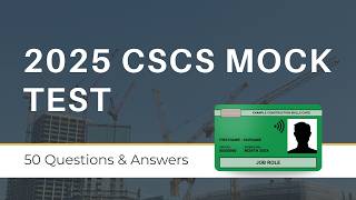 CSCS Mock Test 2025 | 50 Questions & Answers
