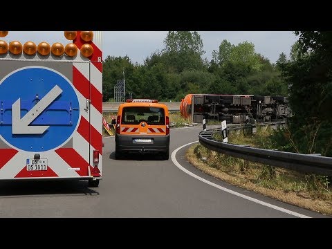 Ein Schwerverletzter nach Lkw-Unfall im Osnabrücker Südkreuz
