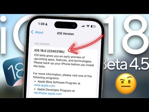 iOS 18 Beta 4.5 is Here - What's New?
