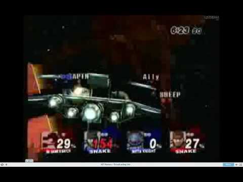 SSBB Apex Doubles GF - UTD Zac (G&W) Ultimate_Razer (Snake) vs Ally (Snake) M2K (MK) 1