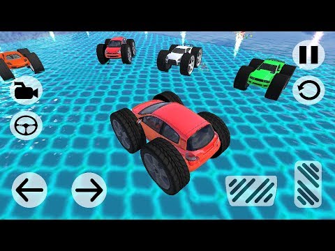 Impossible Monster Car Games - Monster Truck Car Game - Monster Truck Video Games - Truck Games 3D Video