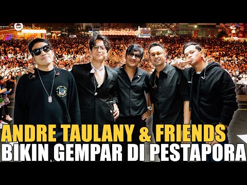 ANDRE TAULANY & FRIENDS DI PESTAPORA NAIK CHO CHO TRAIN KE ATAS PANGGUNG.. BAND PALING LUCU