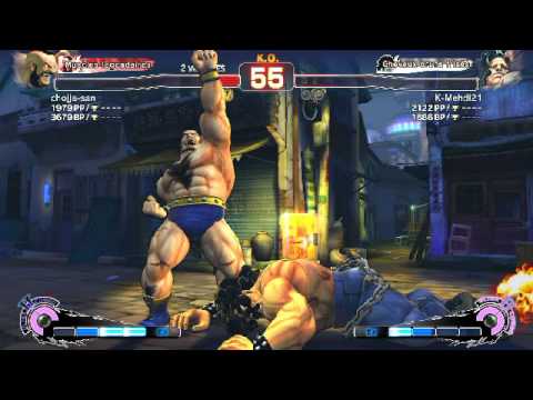 Combat Ultra Street Fighter IV - Zangief vs Hugo