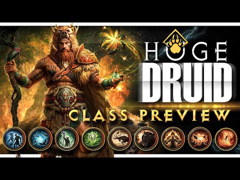 HUGE DRUID CLASS PREVIEW SKILLS and ESSENCES | Diablo Immortal