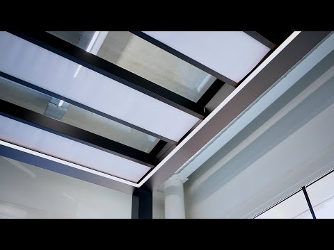 Verano® V875 - Belluno | Überdachung mit Flachdach, Glas und Sonnenschutz