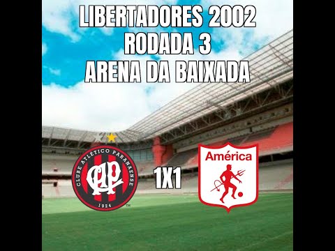 Libertadores 2002 - 3ª Rodada - Atlético 1x1 América di Cali