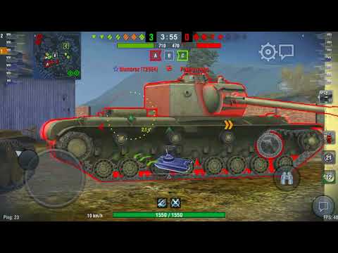 IS-5 Port Bay (  From Russia With love ) Platoon batle - 2108 Damage 5 kills World of Tanks Blitz