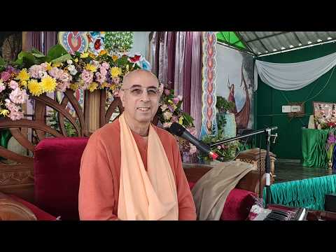 Niranjana Swami — Lecture before japa at disciples' retreat in Magdalinovka, Ukraine — 02-Aug-2019